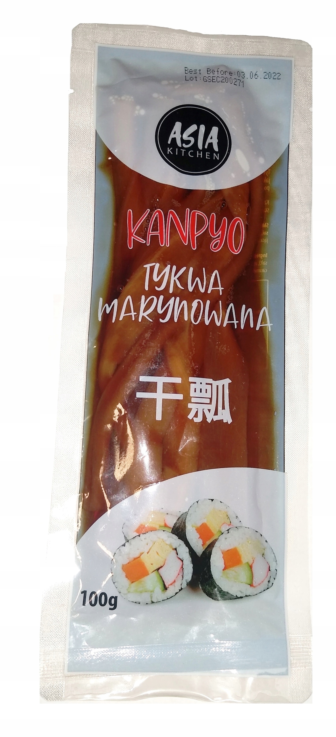 

Tykwa marynowana Kanpyo Kampio 100g
