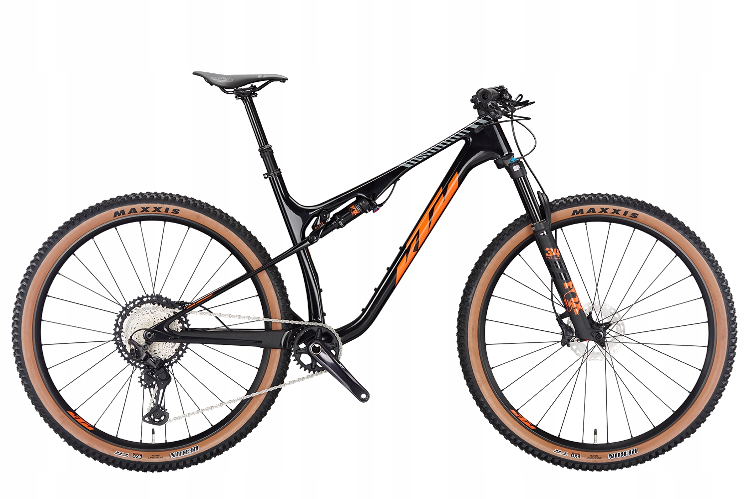 Rower Górski Mtb Ktm Scarp Mt Master M/43 czarno-pomarańczowy