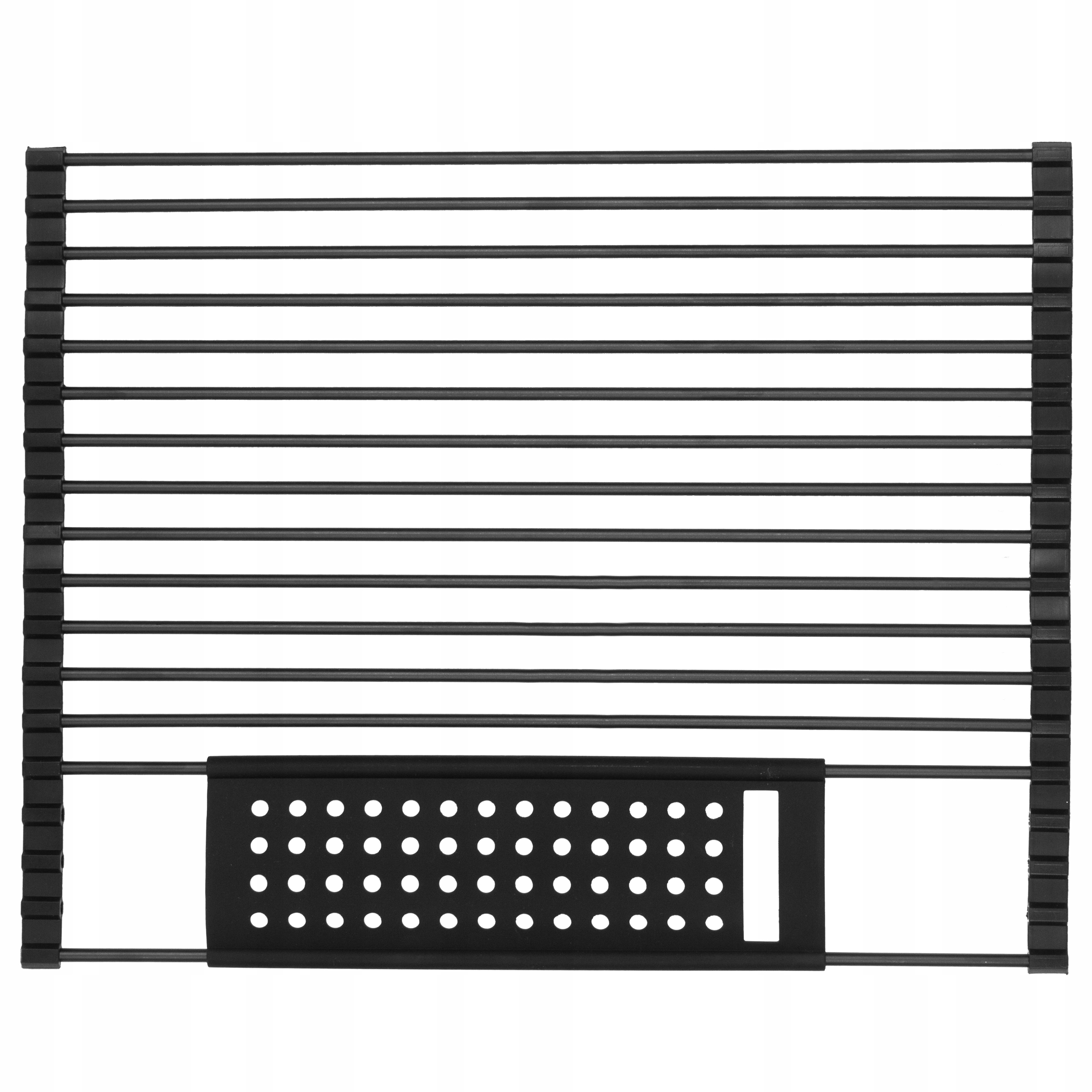 OCIEKACZ ZWIJANY SUSZARKA KRATKA DO NACZYŃ SILIKON Materiał wykonania metal