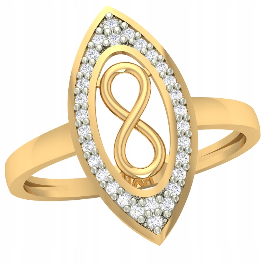 Zlatý Prstýnek Markýza Zlato 585