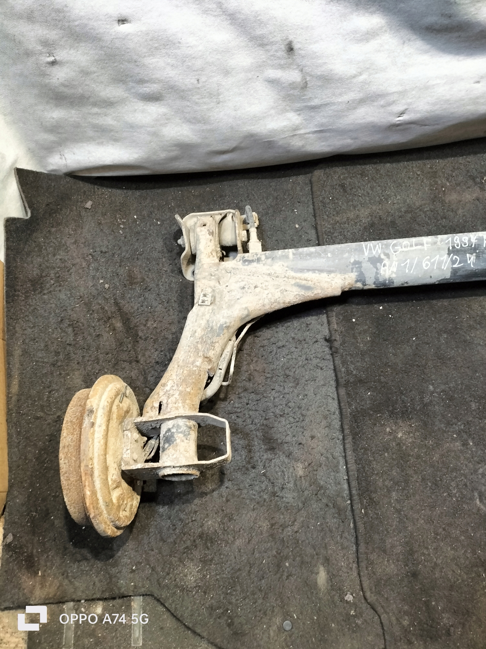 axis sider rear rear part VW GOLF 1.8B HB1997