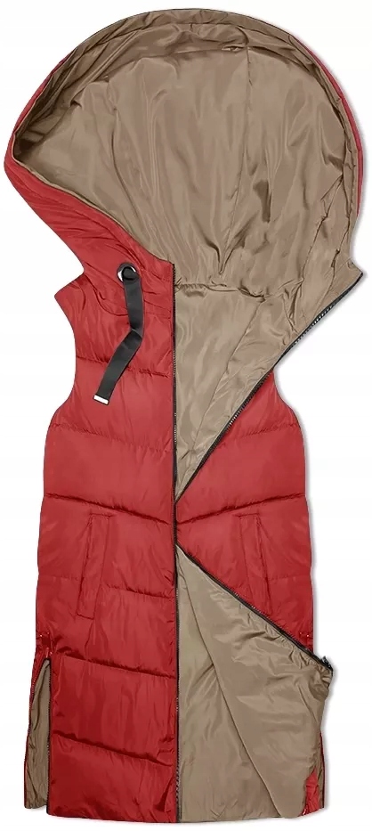 Vesta S Kapucí B8248 Červená 48