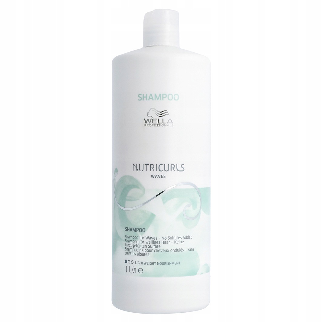 Wella Nutricurls šampon pro zvýraznění vln 1000 ml