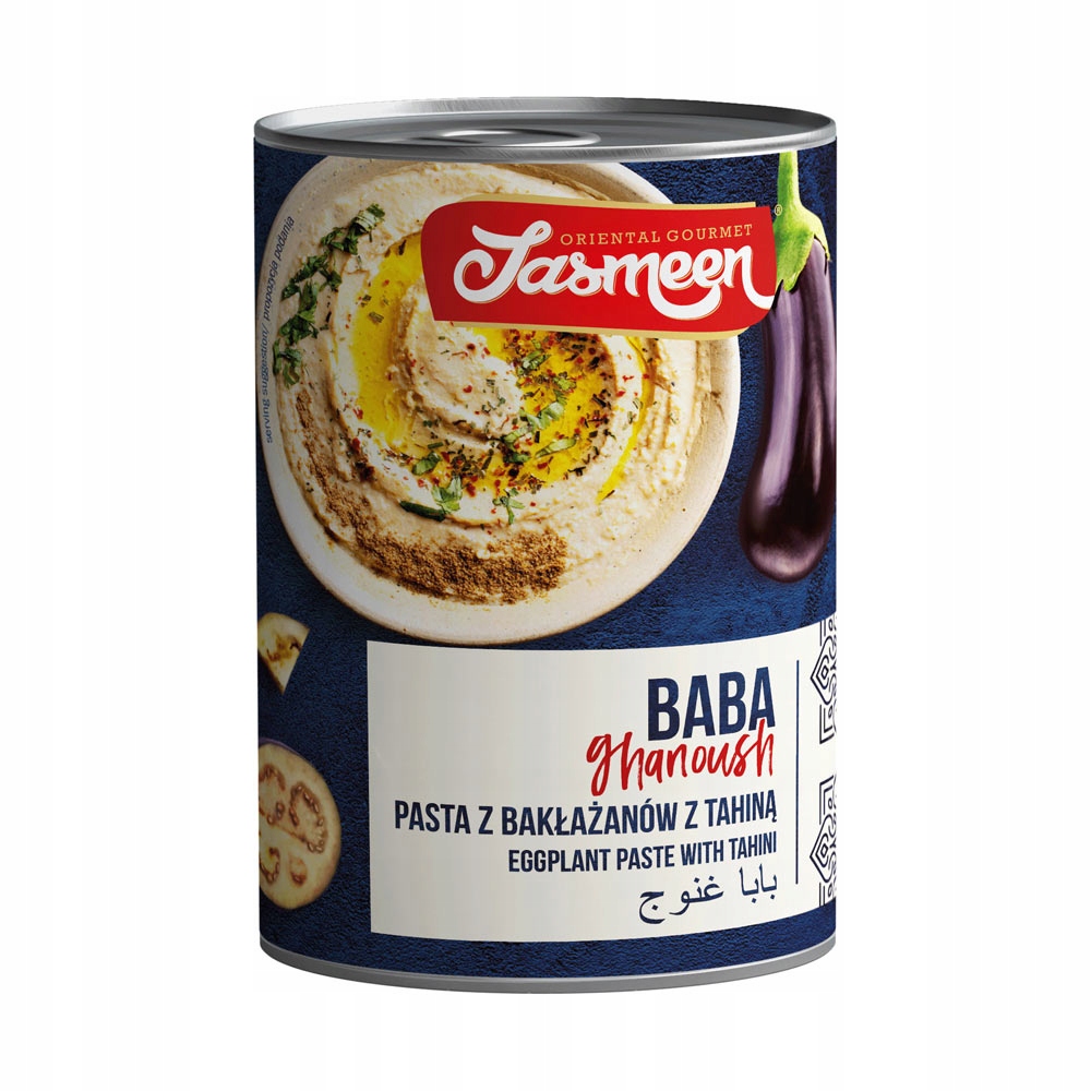 

Pasta Baba Ghanoush Bakłażan z Tahini Jasmeen 370g