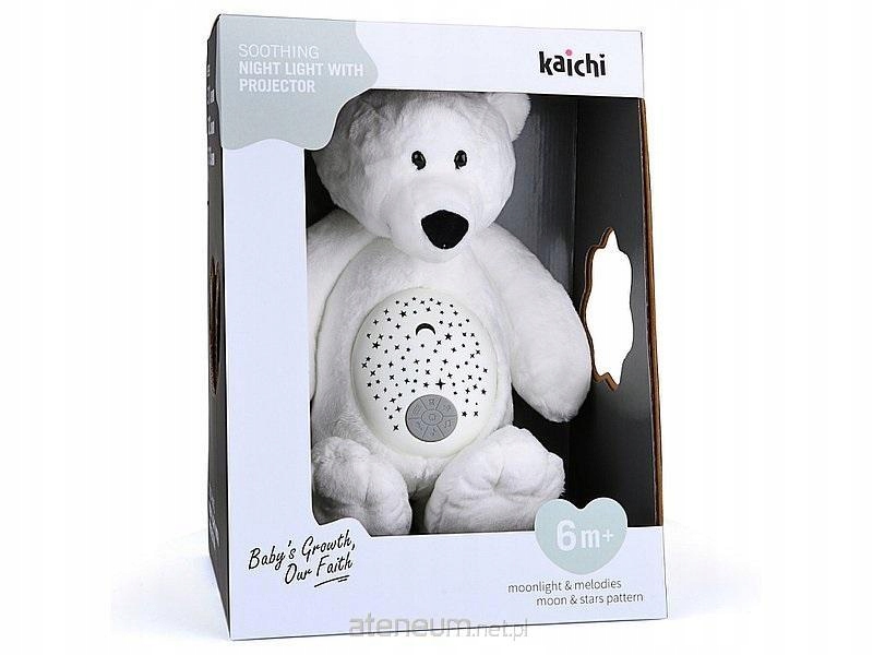 Plüss mackó projektorral