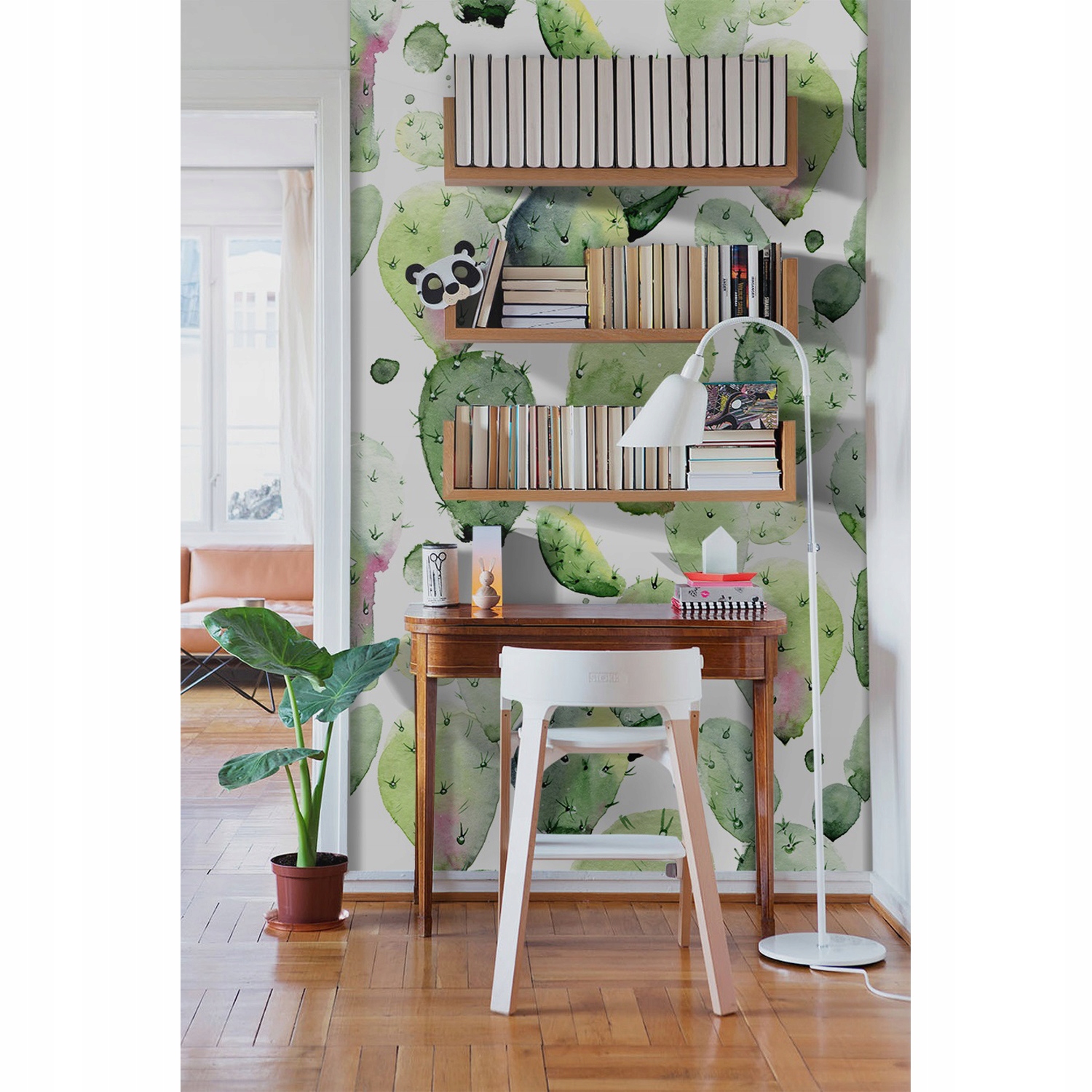 

Tapeta flizelinowa Kaktus tropikalny wzór 104x70