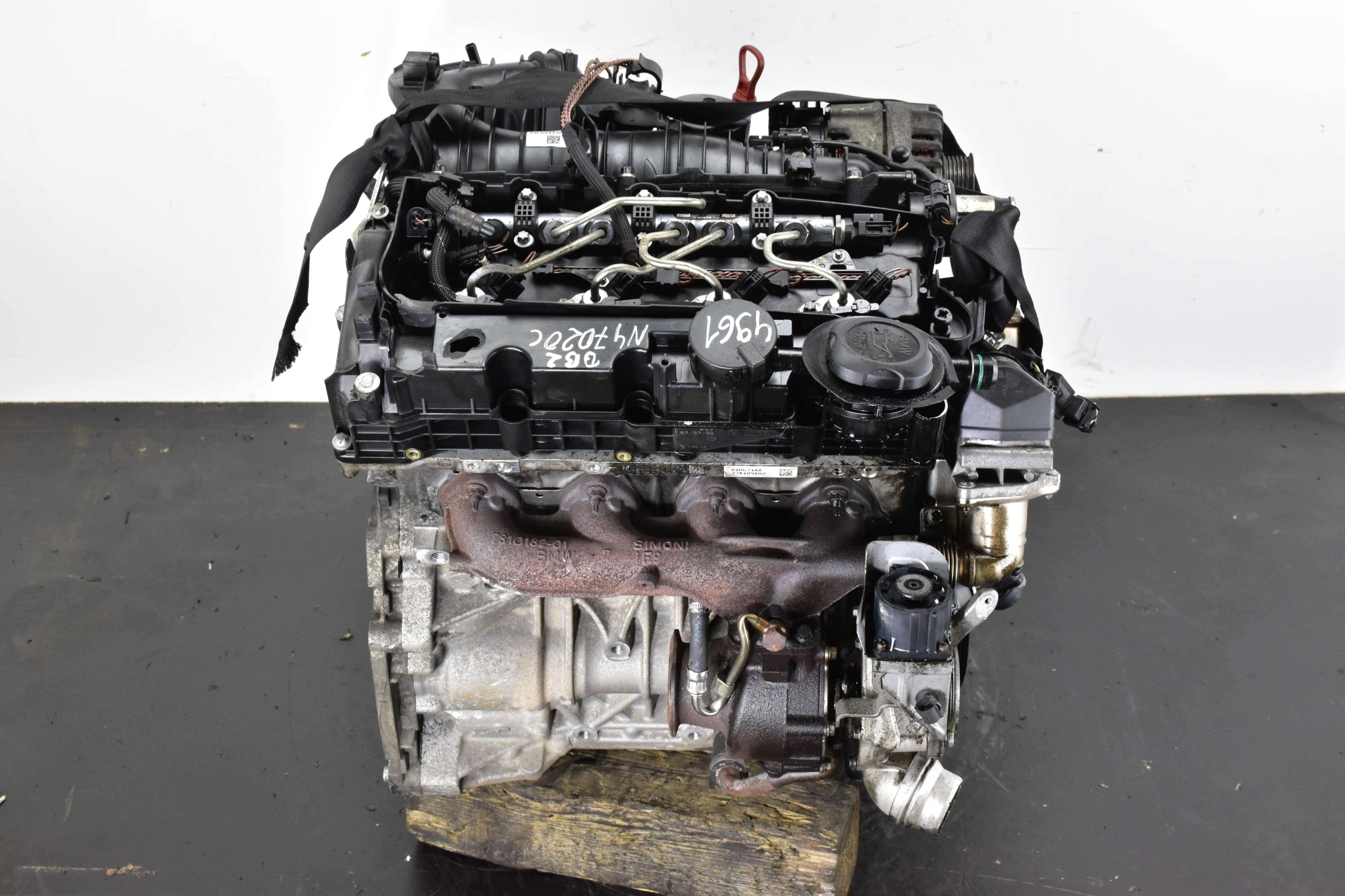 motor BMW e60 e61 e81 e87 e90 e60 e91 2.0d 177KM N47D20C EURO 4 @KOMPRESJA