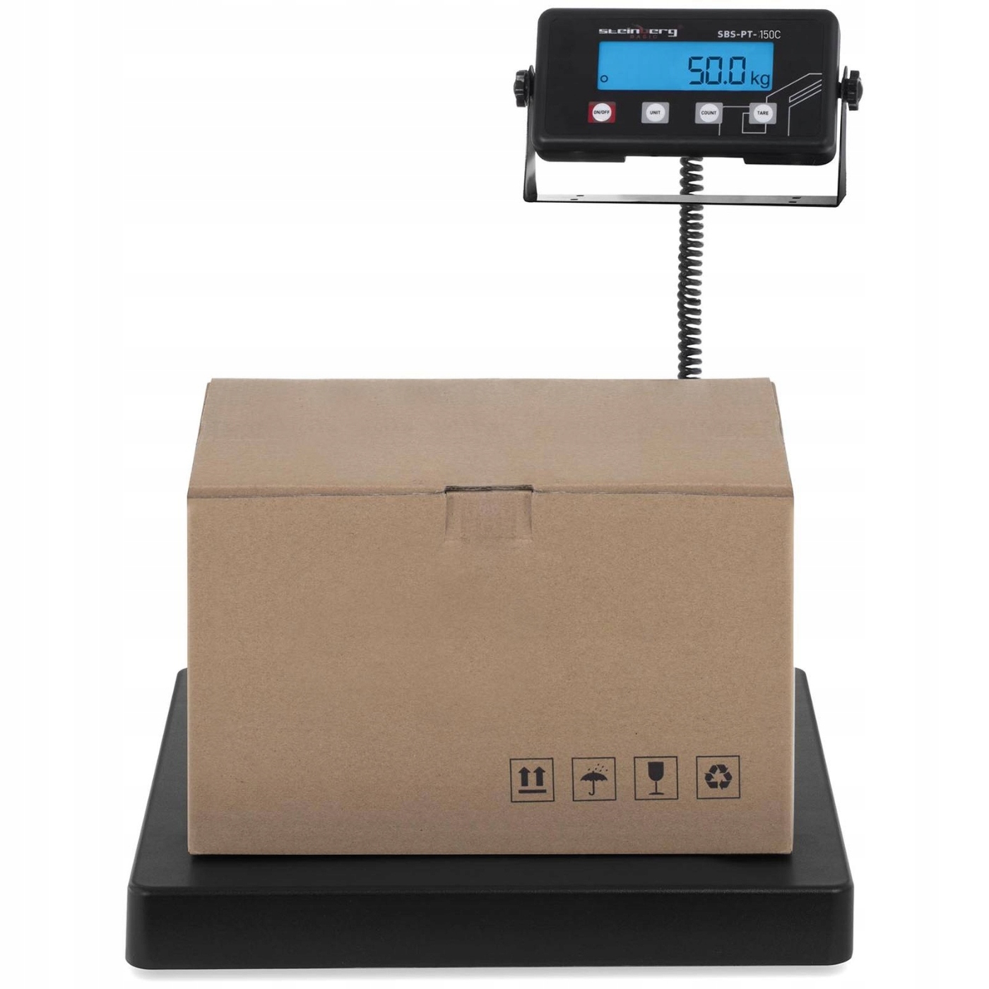 WAGA MAGAZYNOWA PACZKOWA CYFROWA 40x40cm DO 150 kg