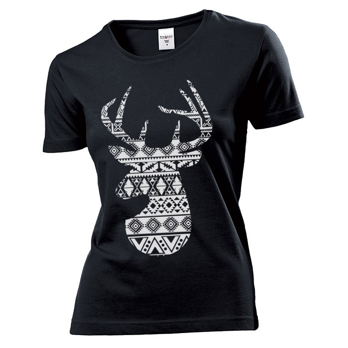 

Koszulka damska Jelen Sweterek Wzorki c M