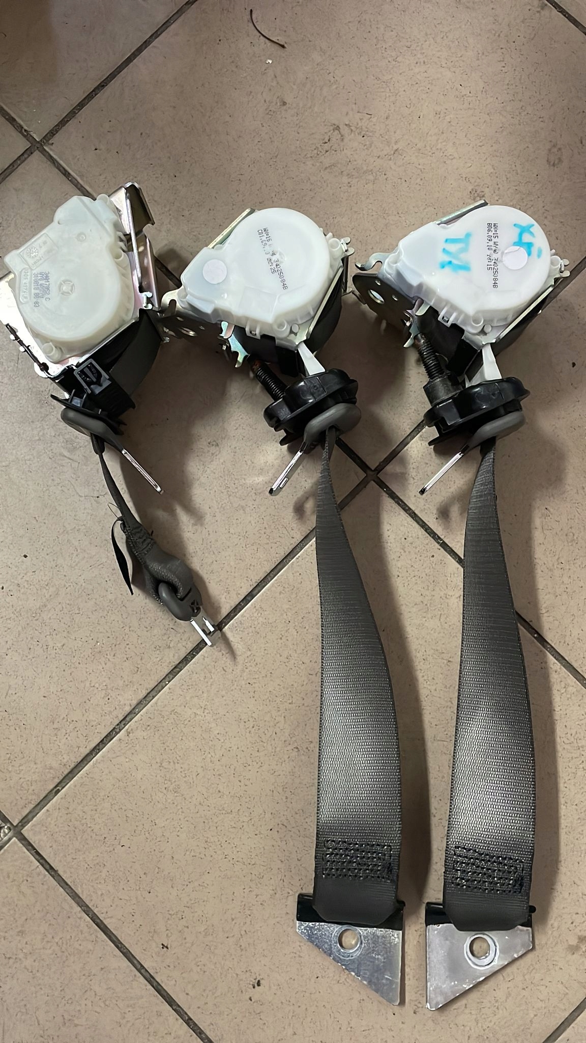 Gurten Gurten heck KOMPLET JAGUAR XF