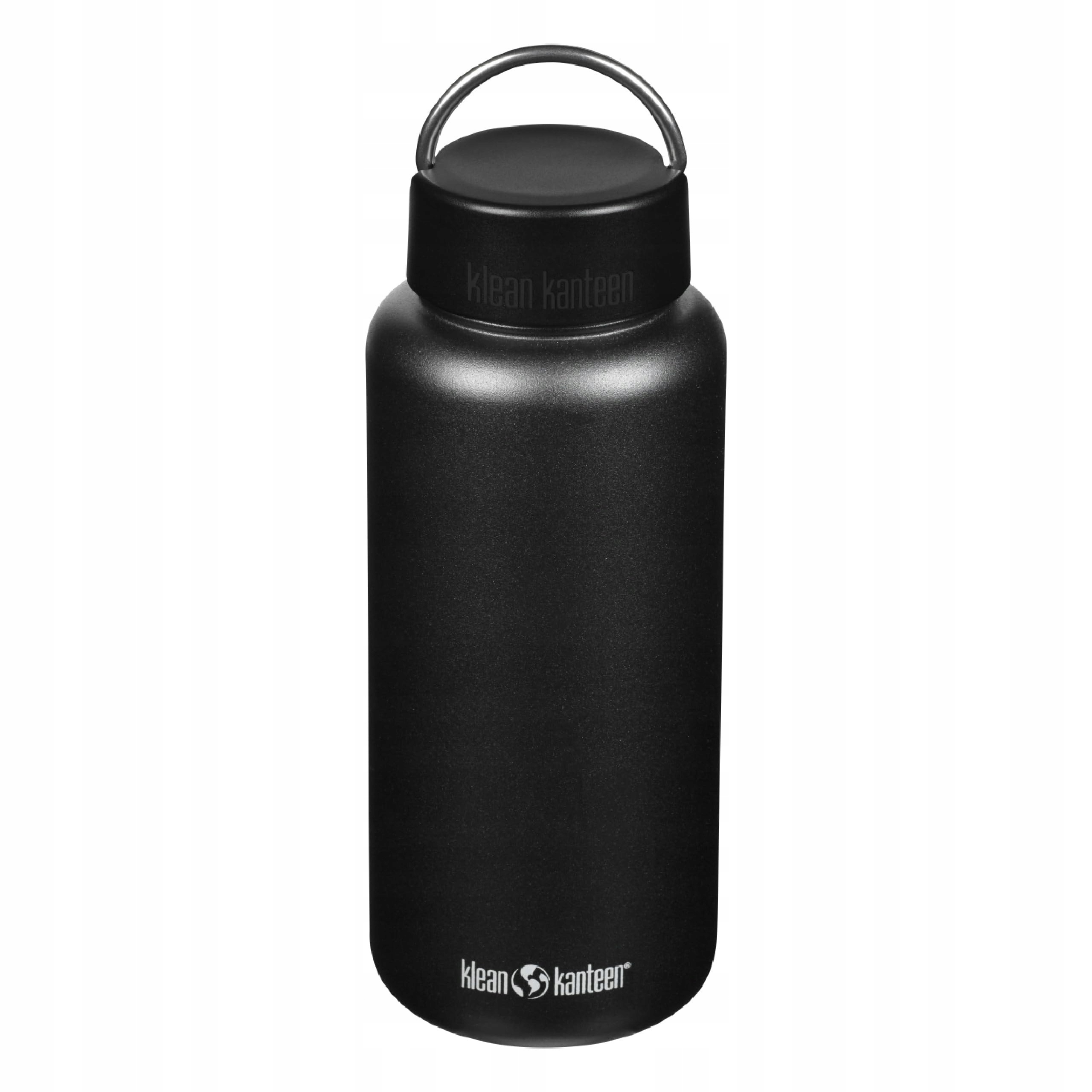 Láhev Klean Kanteen šroubovací termoska černá