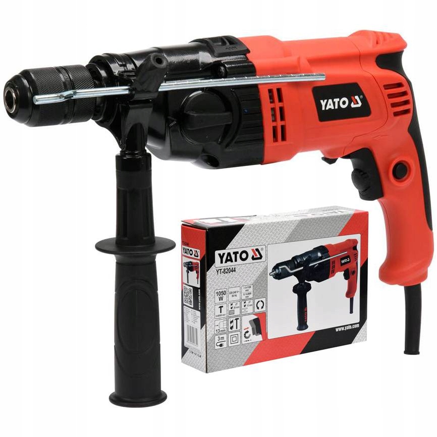 

Yato Wiertarka Udarowa 1050W Dwubiegowa YT-82044