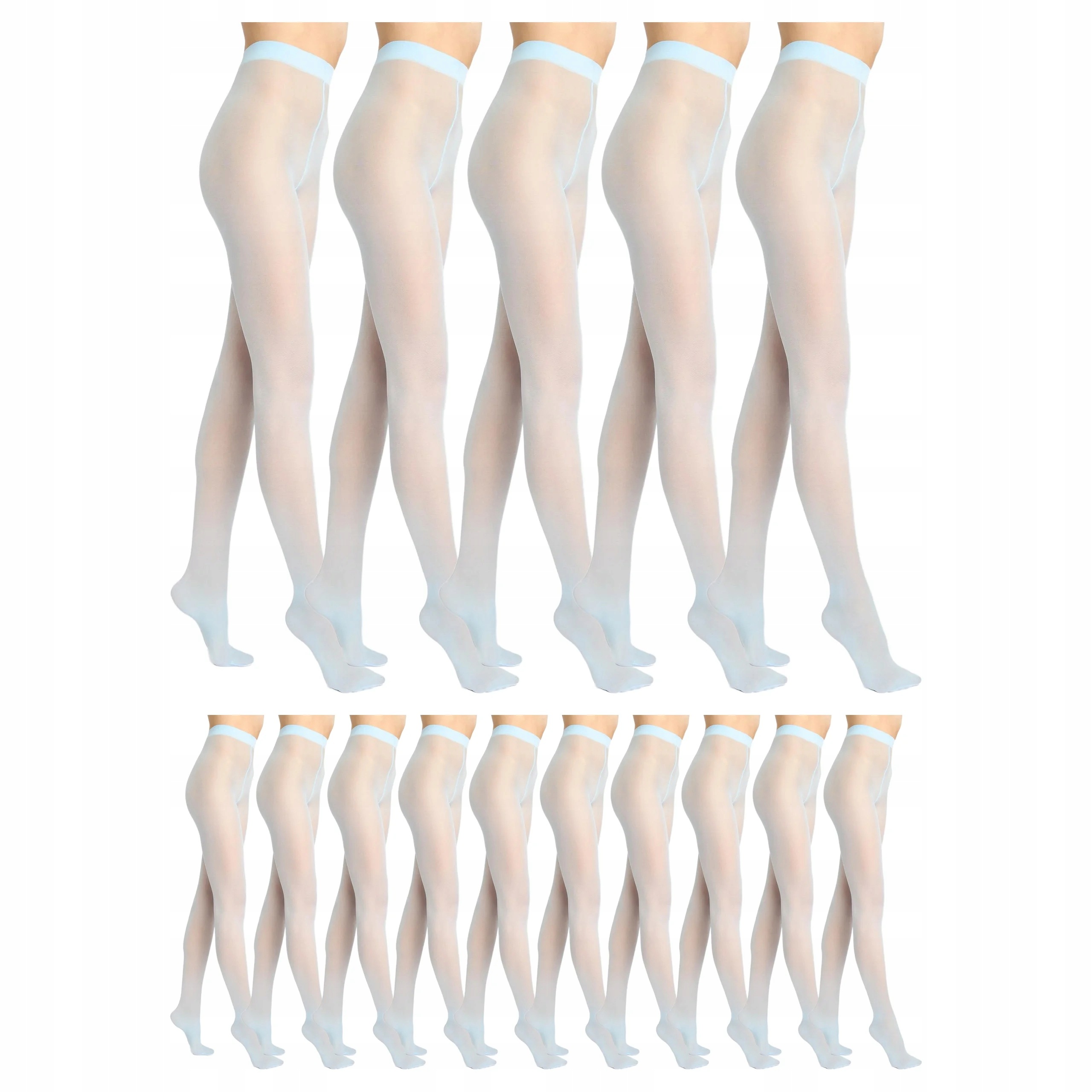 15 x Punčocháče Matné Polokrycí Tonic 20 Marilyn 3/4 Light Blue