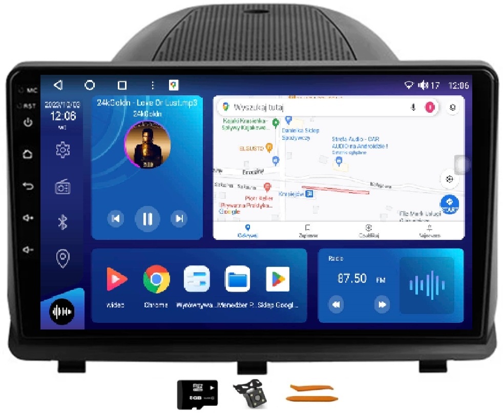 Radio Android Navigácia Opel Antara 06-15 6/128GB Lte 4G CarPlay Gps