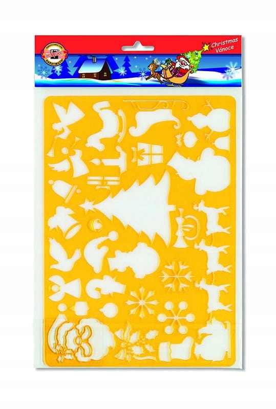 SZABLON DLA DZIECI DO RYSOWANIA BOŻE NARODZENIE