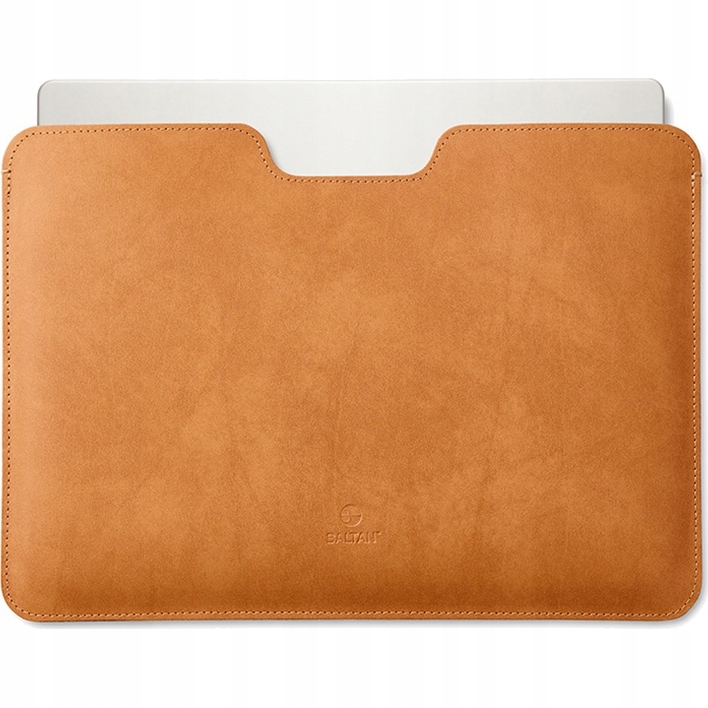 Etui typu sleeve do MacBook Air 13,6" M4 2025, skórzany case Baltan