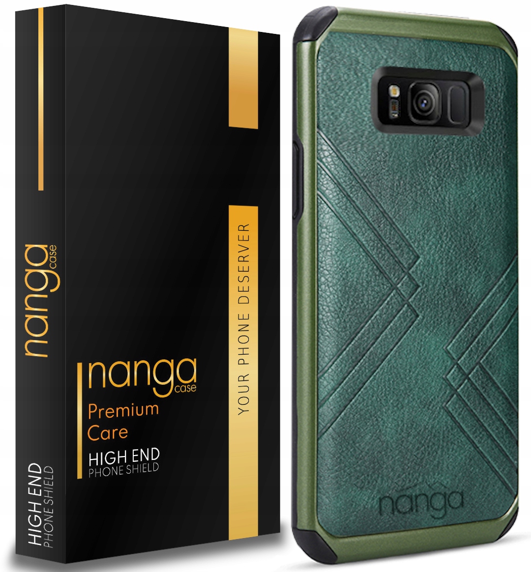 

Etui Ze Skóry Business Do Galaxy S8 Zielony