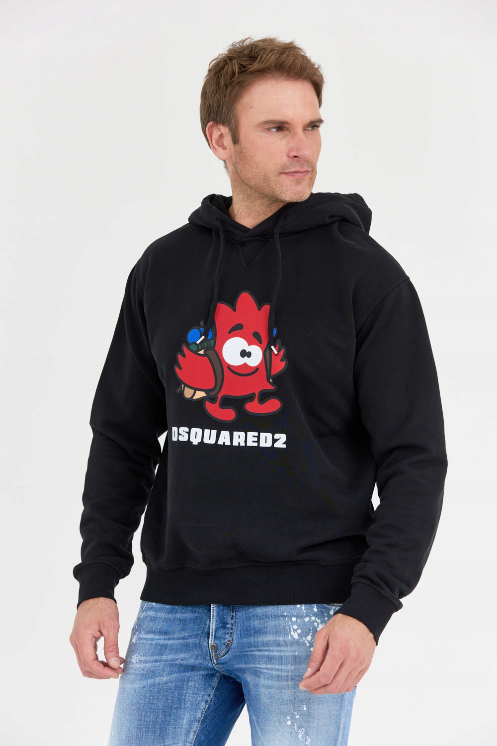 DSQUARED2 BROMANCE SLOUCH HOODIE 日本激安販壳サイト メンズ