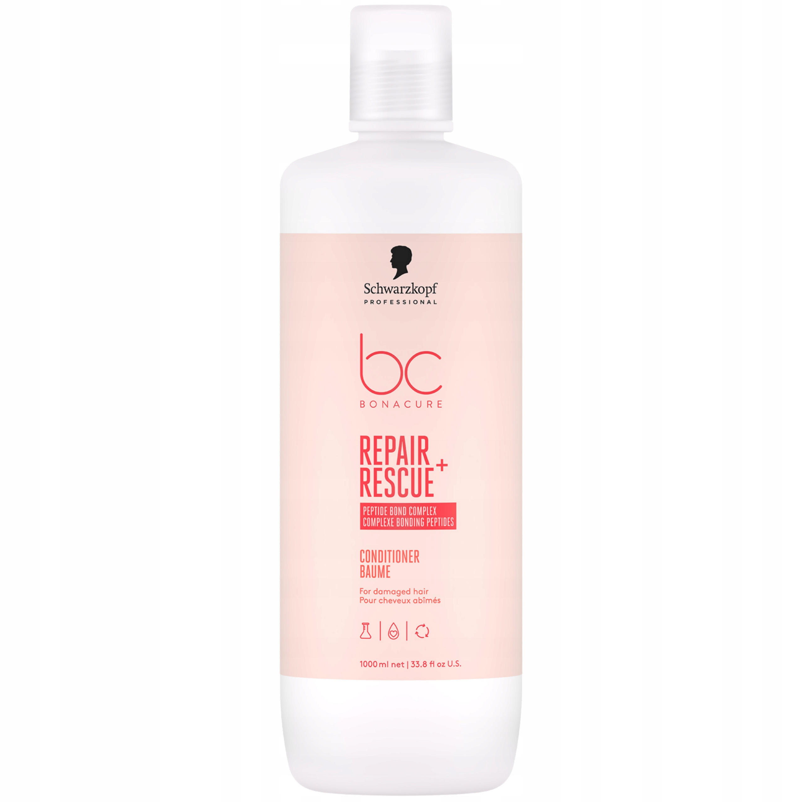 Profesionální obnovující kondicionér Schwarzkopf Bc Repair Rescue 1000 ml