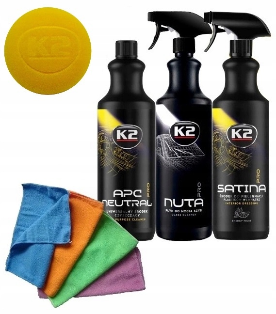 

K2 Pro Zestaw do czyszczenia wnętrza samochodu