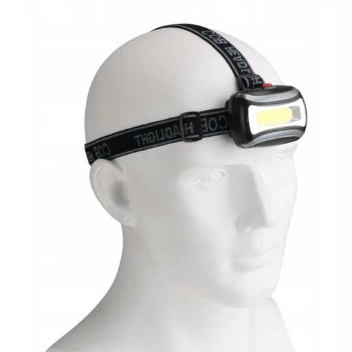LATARKA CZOŁOWA LED CZOŁÓWKA LAMPKA LEDOWA COB MOC Kod producenta 899966