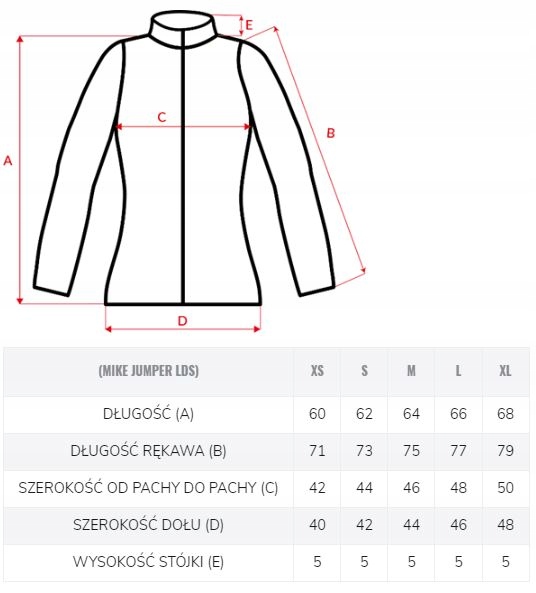 DAMSKA BLUZA ROWEROWA MIKE JUMPER RADVIK XS Odcień granatowy