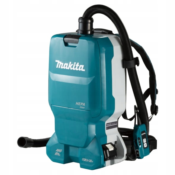 Makita DVC665ZU akumulátorový vysavač 2x18V Aws Body