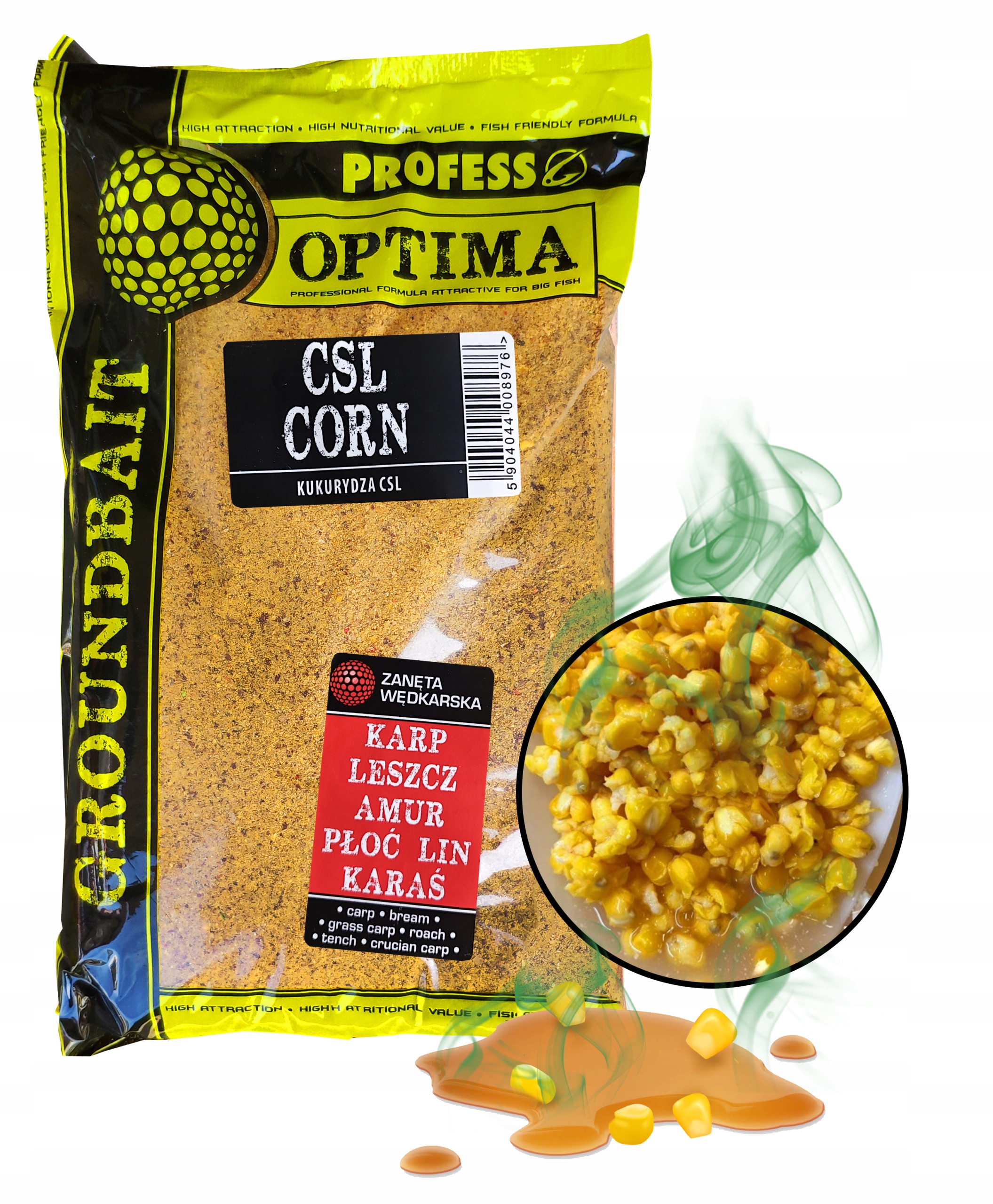 Profess Zanęta Optima 1kg Fermentowana Kukurydza Csl smrodek