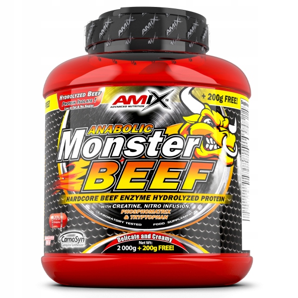 Anabolic Monster Beef 90% Protein 2200g vanilla lime