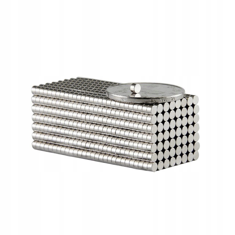 

Magnes neodymowy okrągły 3x2mm