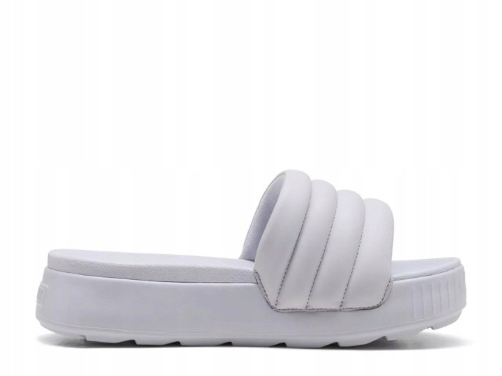 Nazouváky Puma fialové Karmen Slide 395399-13, silná podrážka, velikost 42