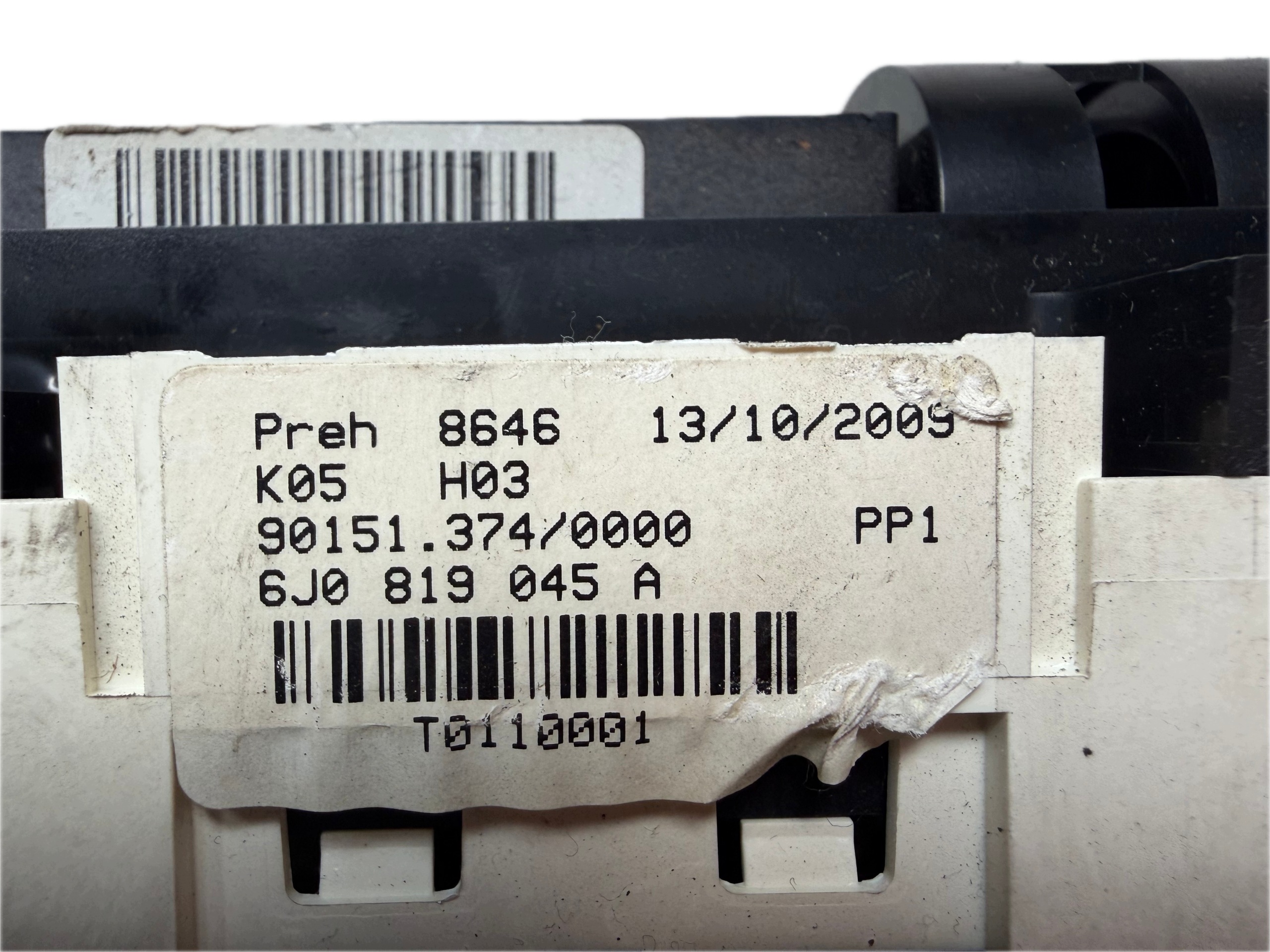 Unite commande clima SEAT IBIZA IV 6J0819045A