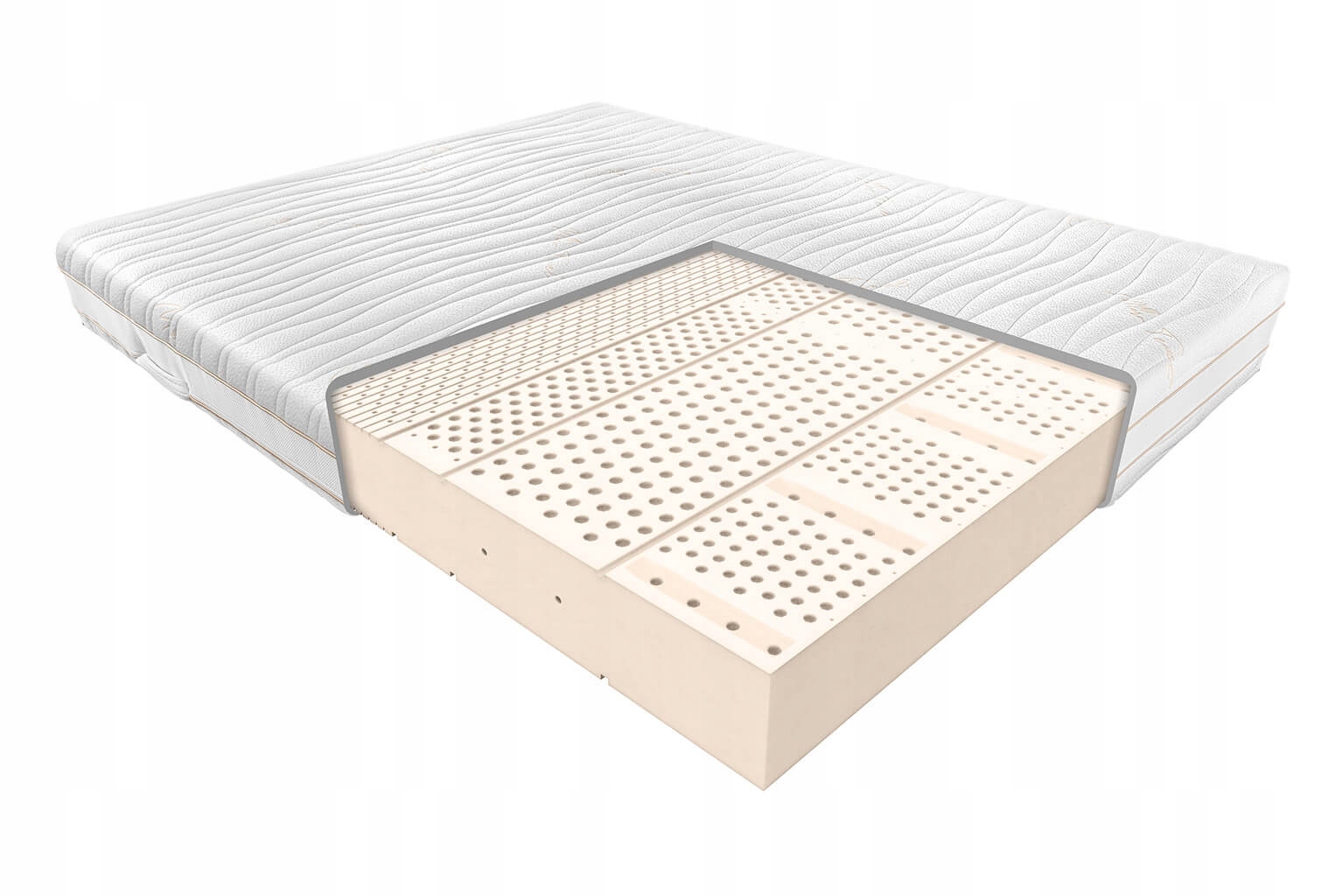 Materac lateksowy FIDES JANPOL 140x200 EAN (GTIN) 5906267478901