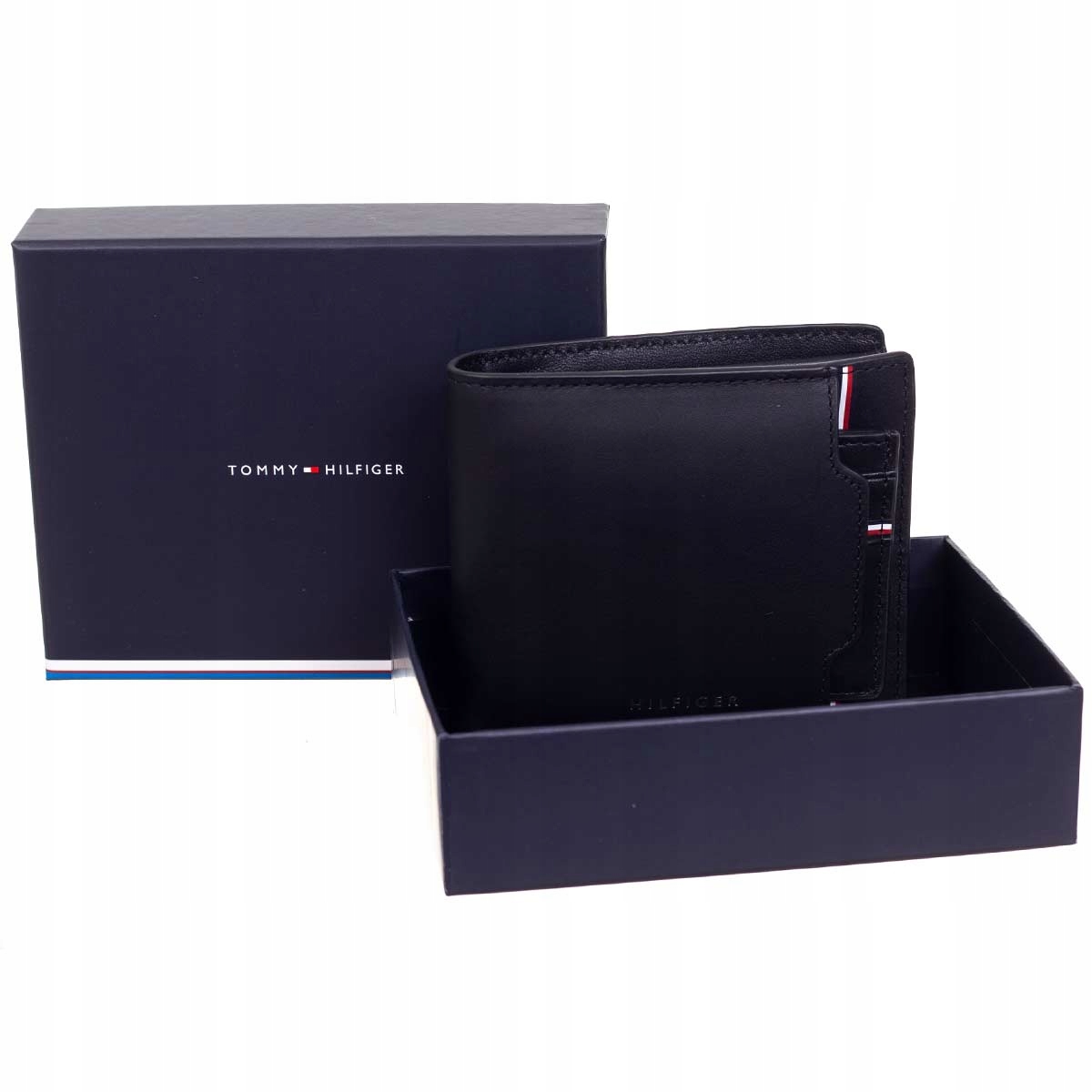 

Tommy Hilfiger Bezpieczny Portfel 2w1 Th Black