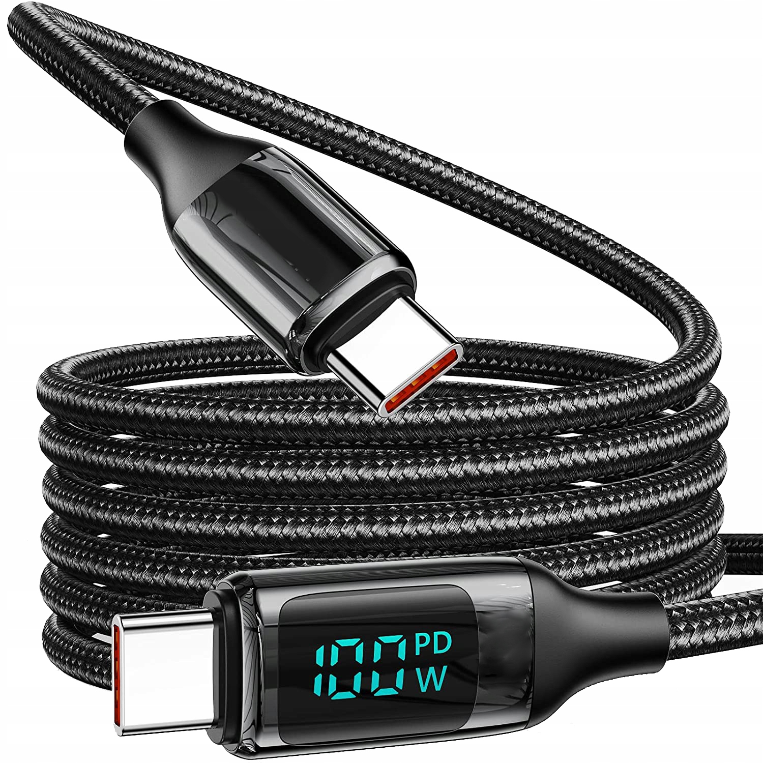

Kabel Usb-c Do Usb-c Do Transmisji Danych Pd 100W