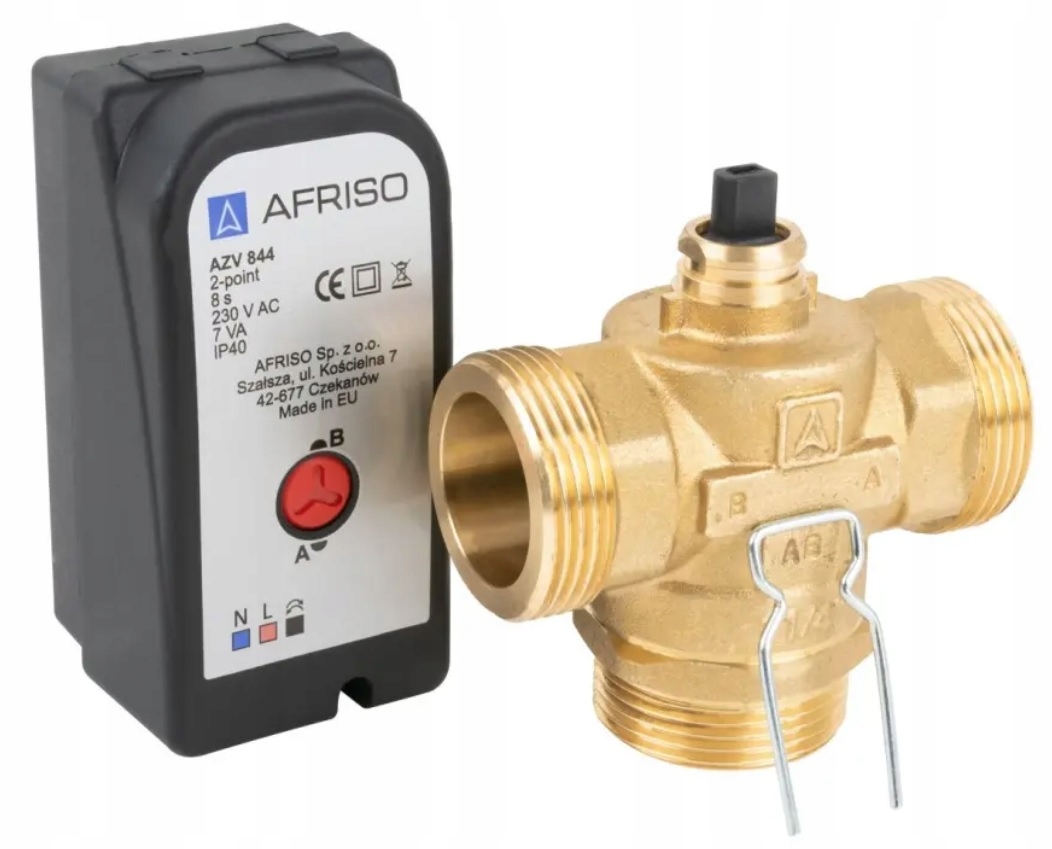 Afriso 3-cestný zónový ventil Azv 844 DN25 G5/4"