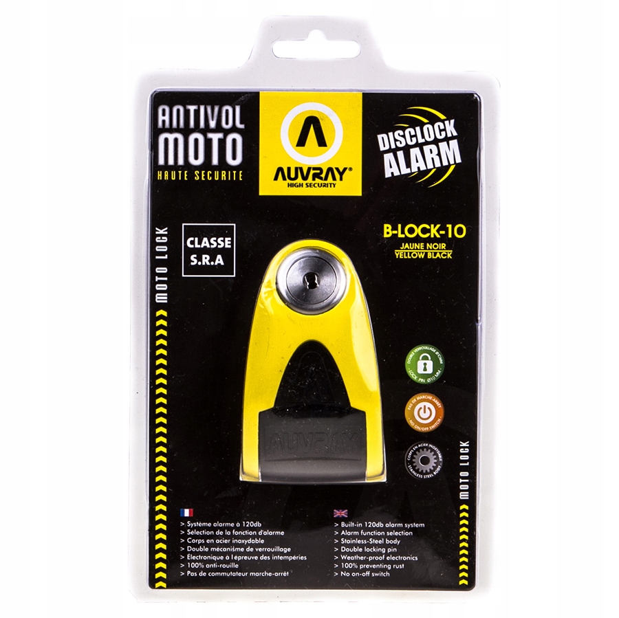 AUVRAY B LOCK 10 BLOKADA TARCZY ALARM Manufacturer Auvray