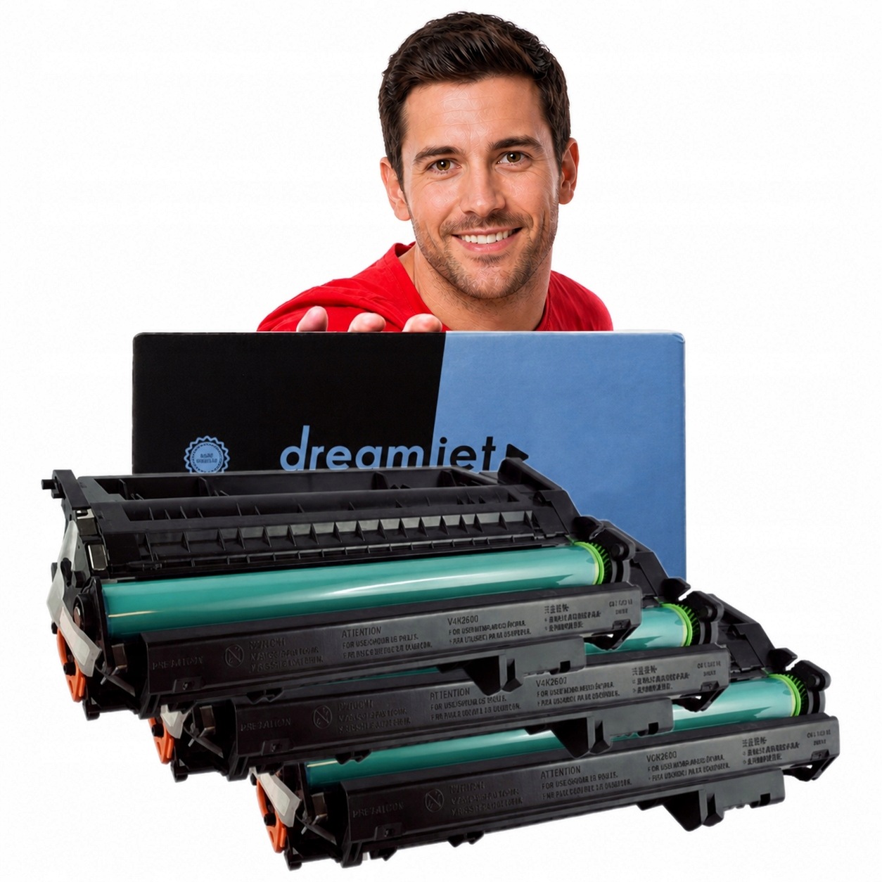 3x Toner pro Hp 80A CF280A M401A M401DN M425DN M425