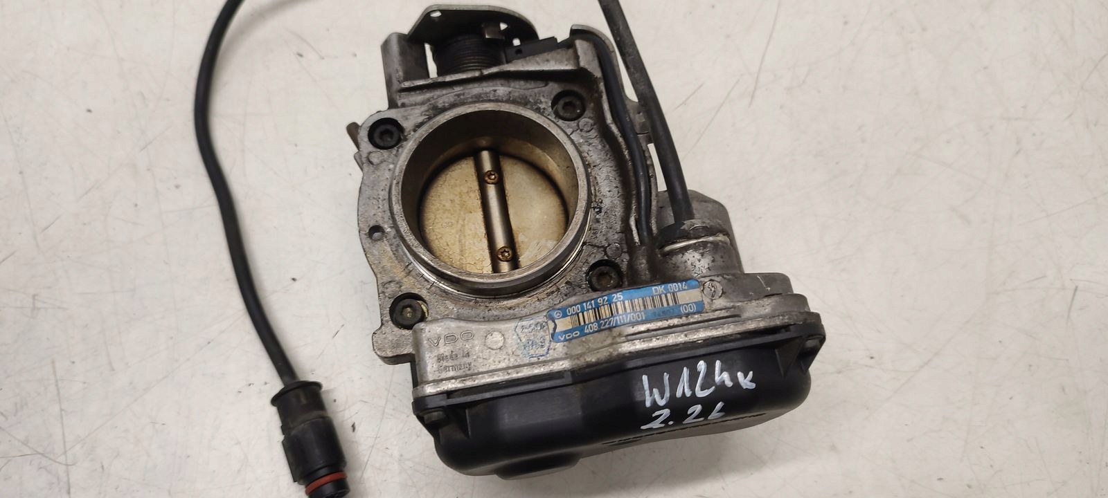 Valvola a farfalla Mercedes W124 2,2b