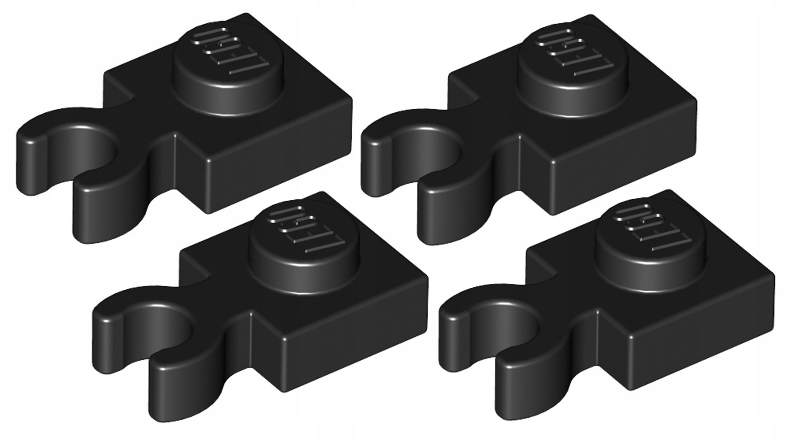 

Lego Płytka Zaczep 1x1 Czarna (4085/4550017) 4szt