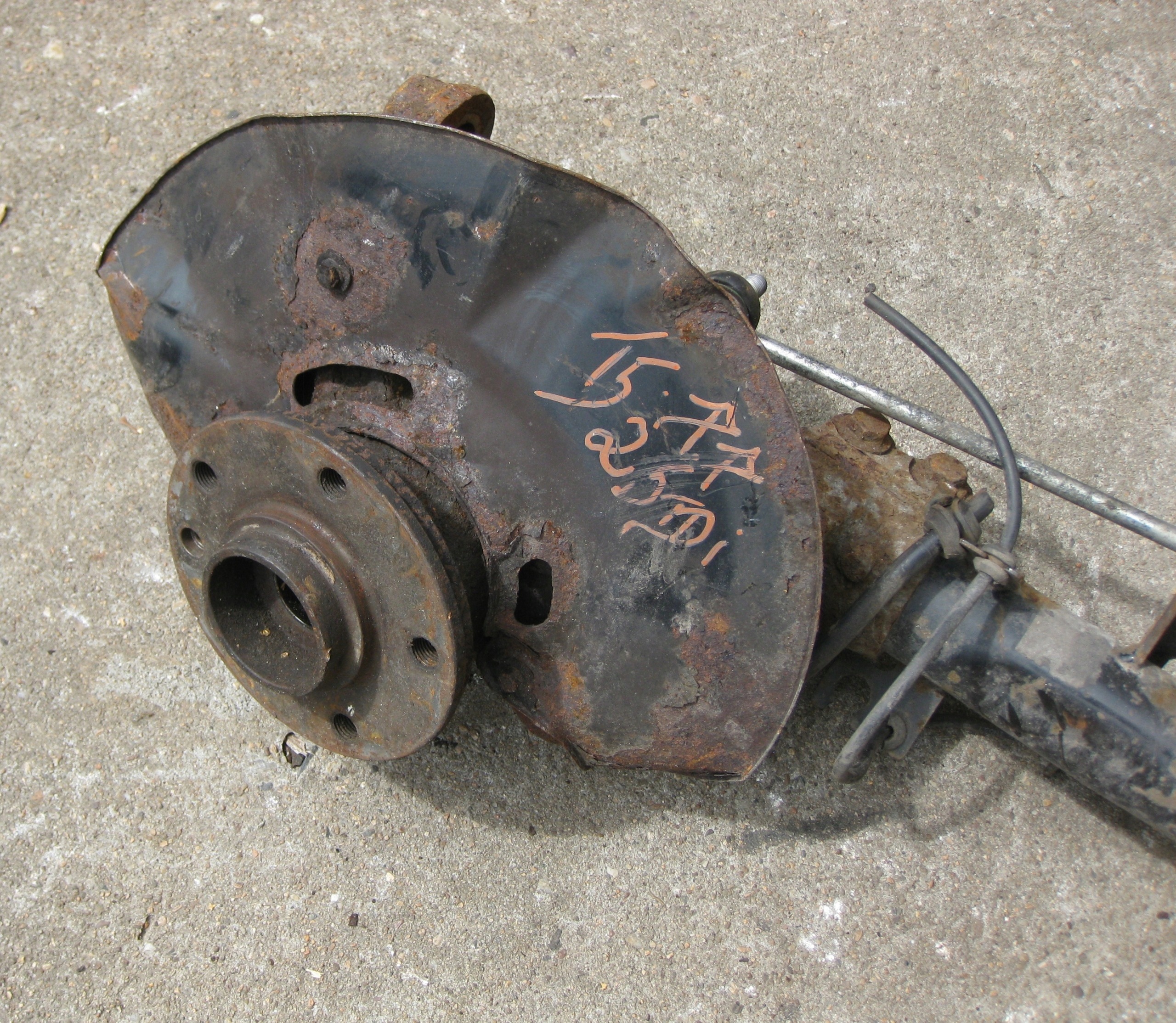 VW T5 2.5 TDI MCPERSON swing right front