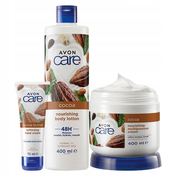 

Avon Care Zestaw Do Ciała Kakao 3 Sztuki