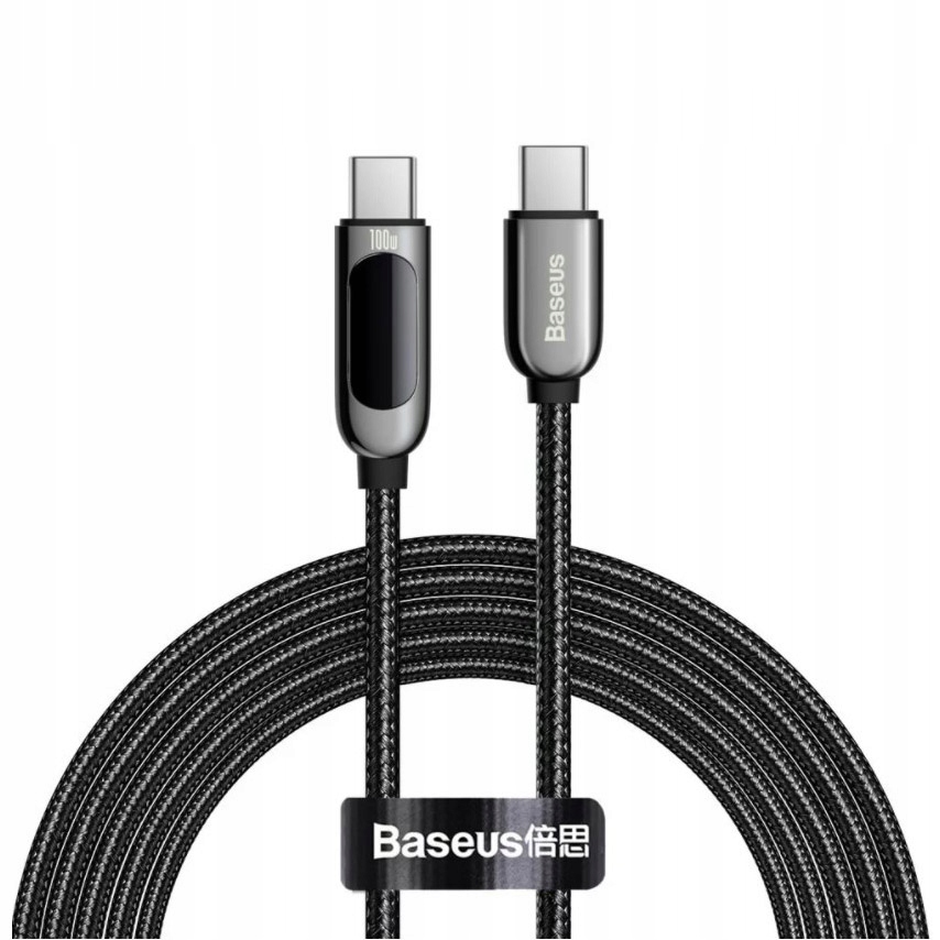 

Kabel Usb-c Usb-c, Baseus Display, 5A, 100W, 2m