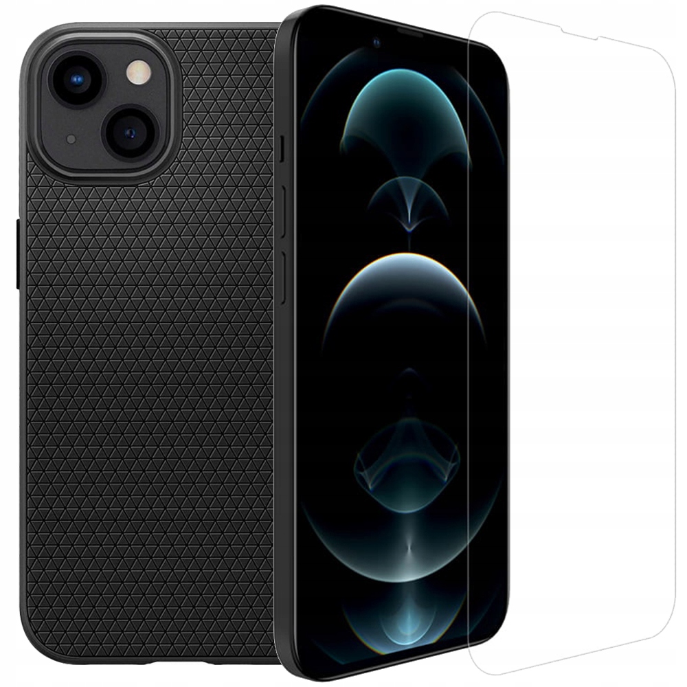 

Etui szkło do iPhone 13 Mini, Spigen, obudowa