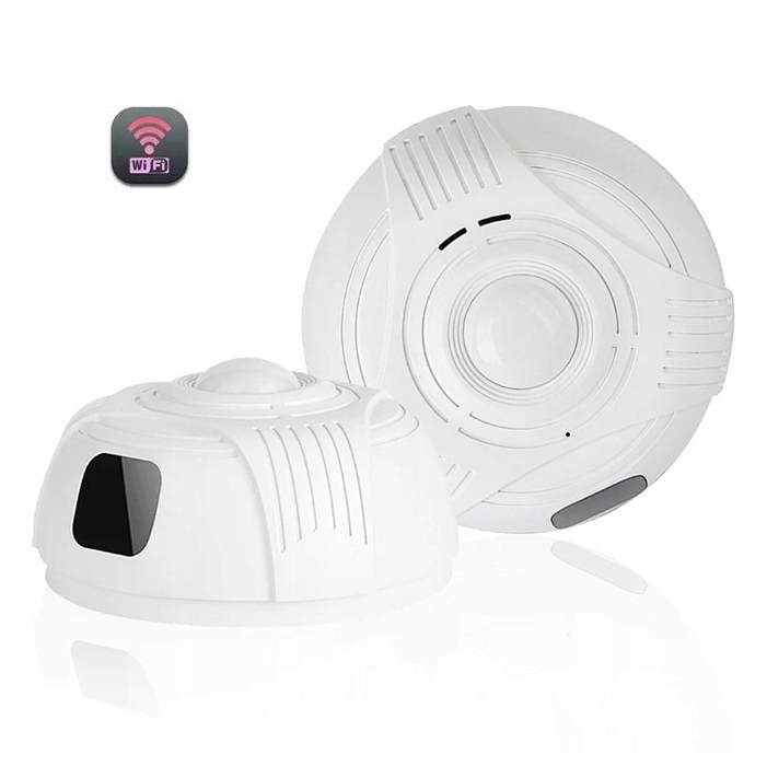 Kamera szpiegowska ukryta w czujce dymu DVR-251 Fhd Ir 145° Podgląd na żywo