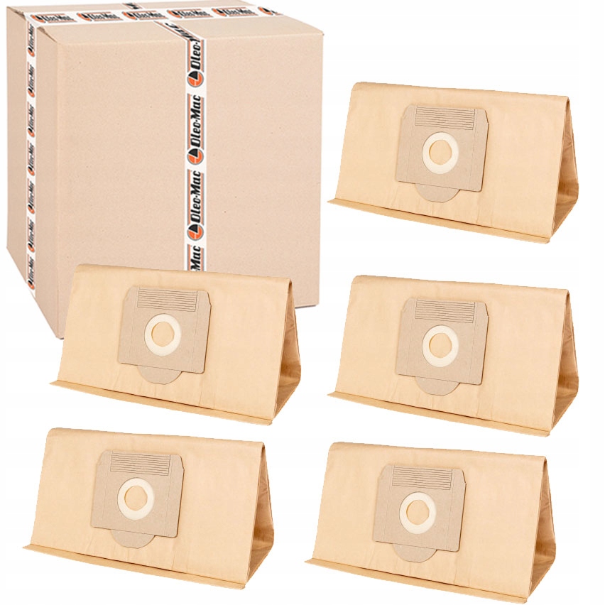 5 x Sáček Do Vysavače Oleo-mac Omv 31 Ne 32 Nem