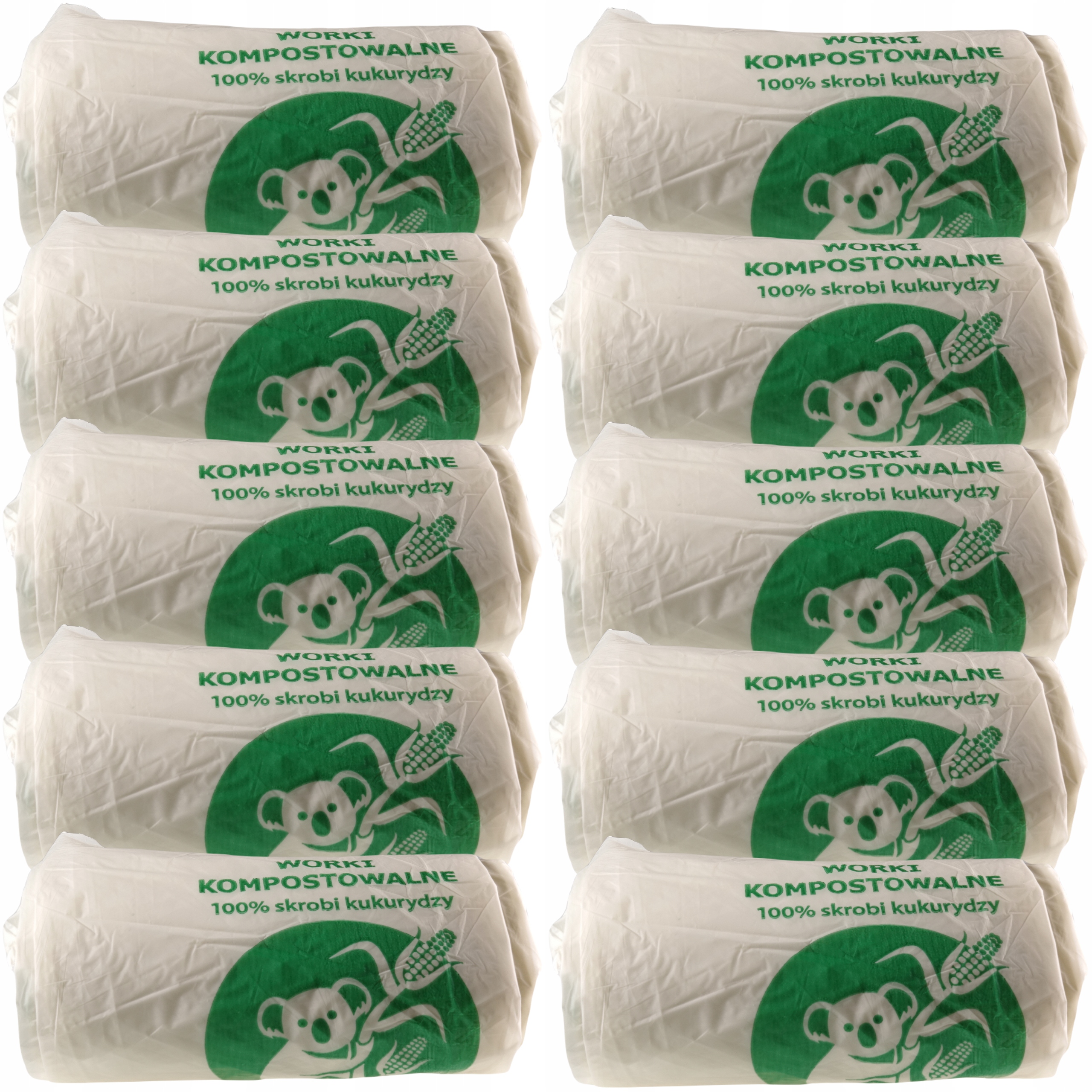 Levně Kompostovatelné Biodegradovatelné pytle na odpadky 12 l