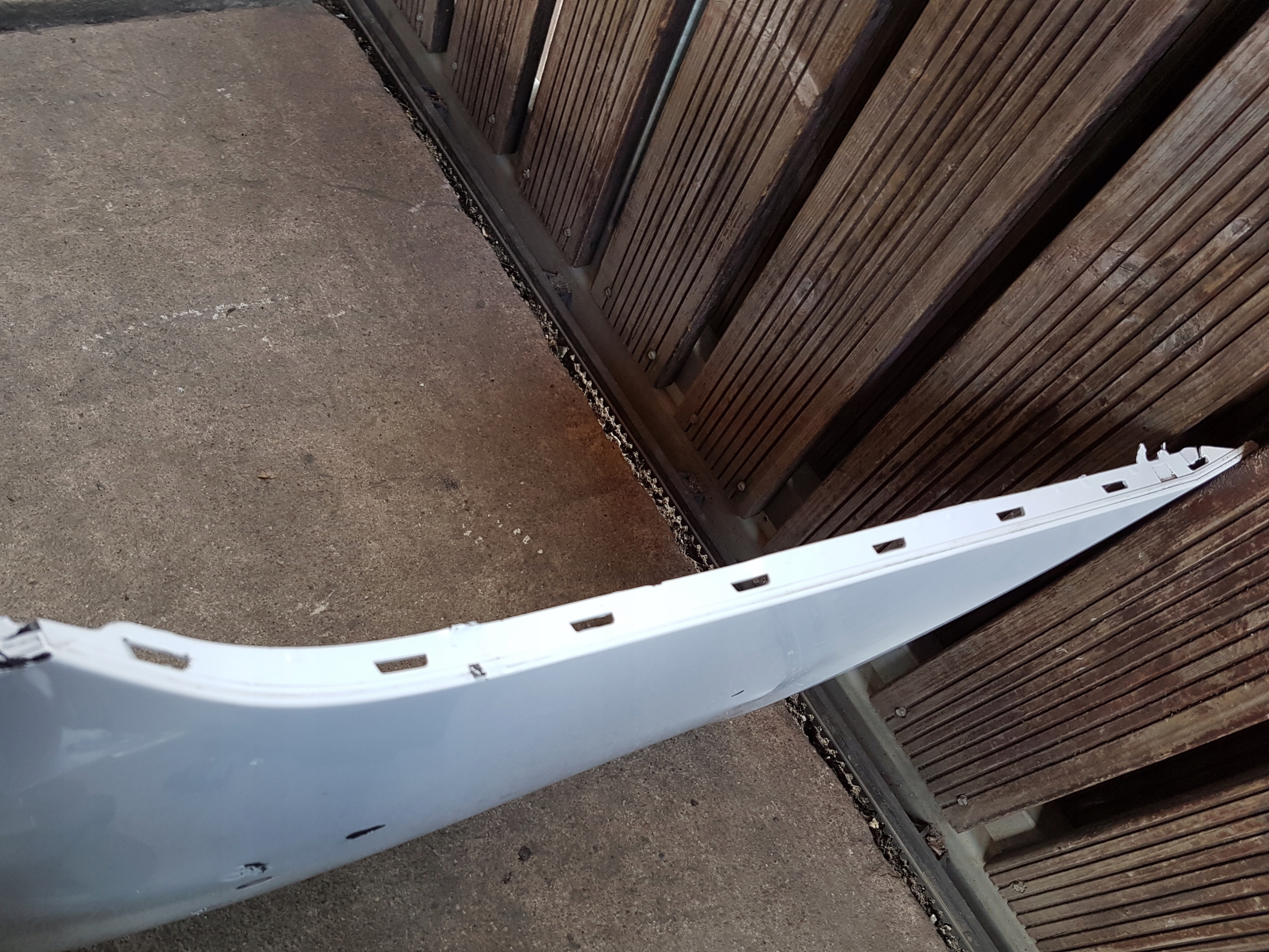 bumper rear rear part BMW G30 LCI m-packet