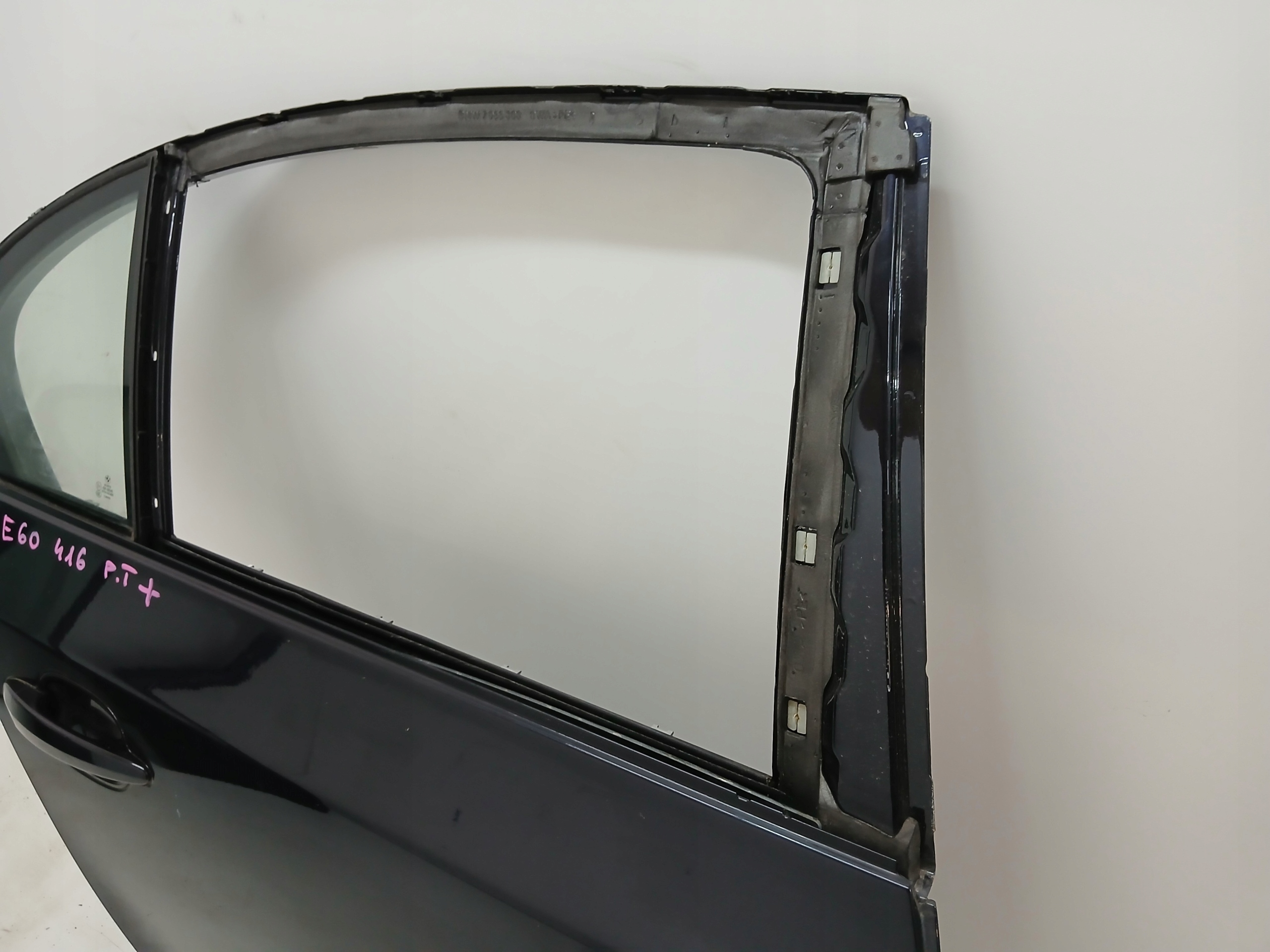 door right rear. rear part BMW E60 CARBONSCHWARZ OE