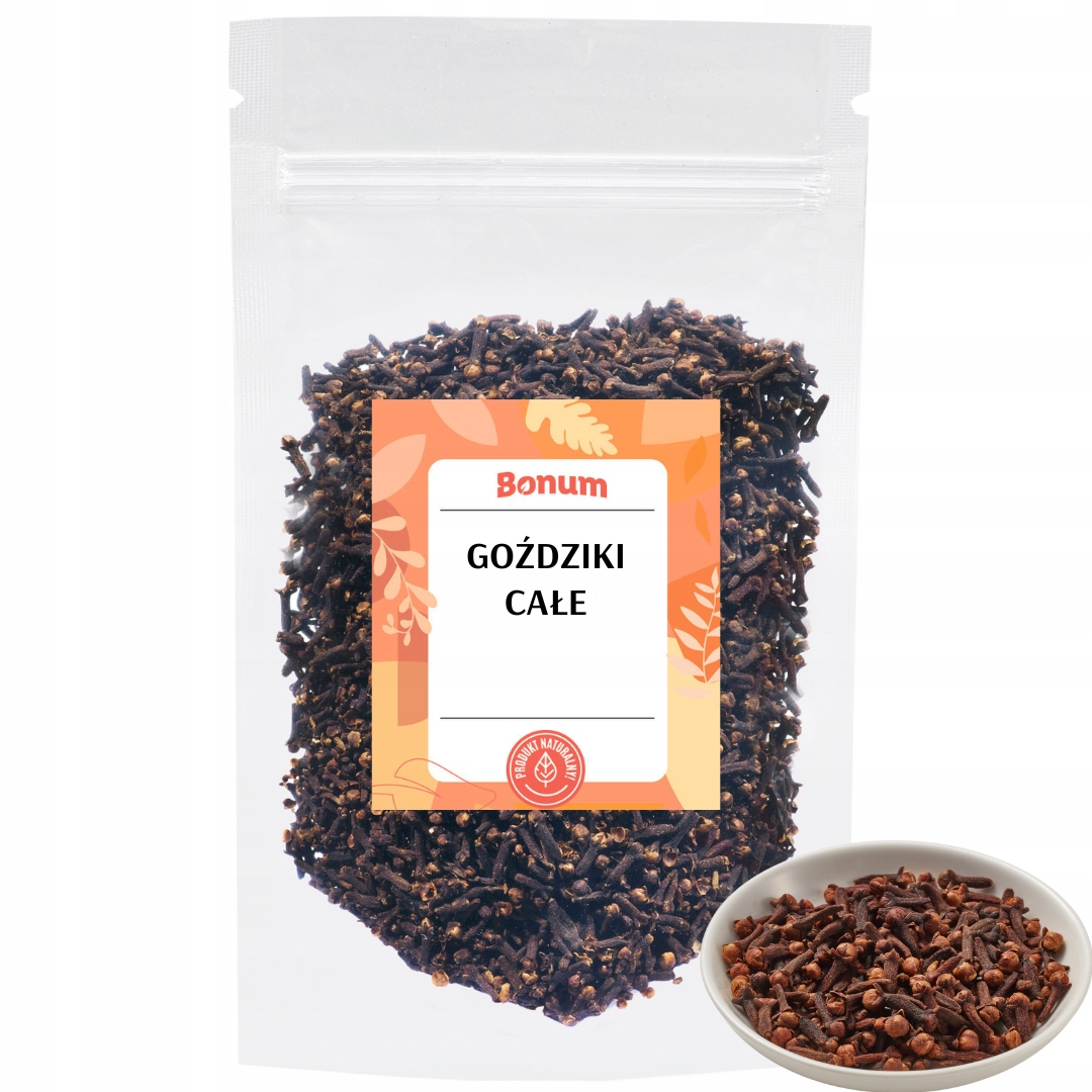 Goździki całe Naturalne suszone Korzenne przyprawa Aromatczne 1kg Bonum